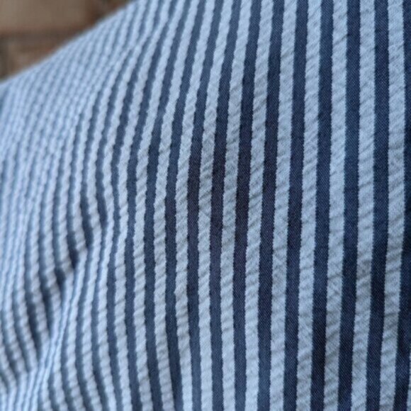 Dynamite seersucker striped blazer jacket - Picture 4 of 7